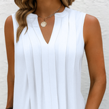 Vera™ | Elegantna, laskava obleka z V-izrezom