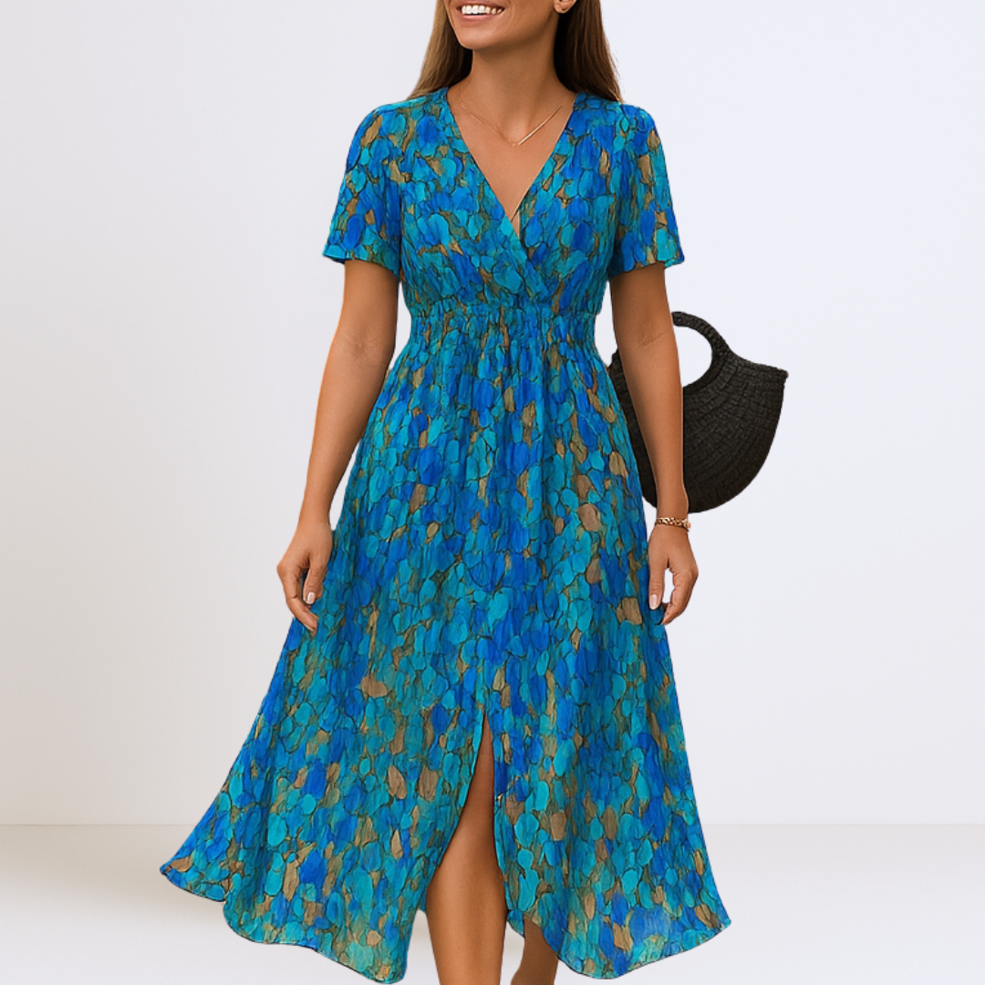 Bianca™ | Elegantna maksi obleka z V-izrezom