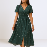 Bianca™ | Elegantna maksi obleka z V-izrezom