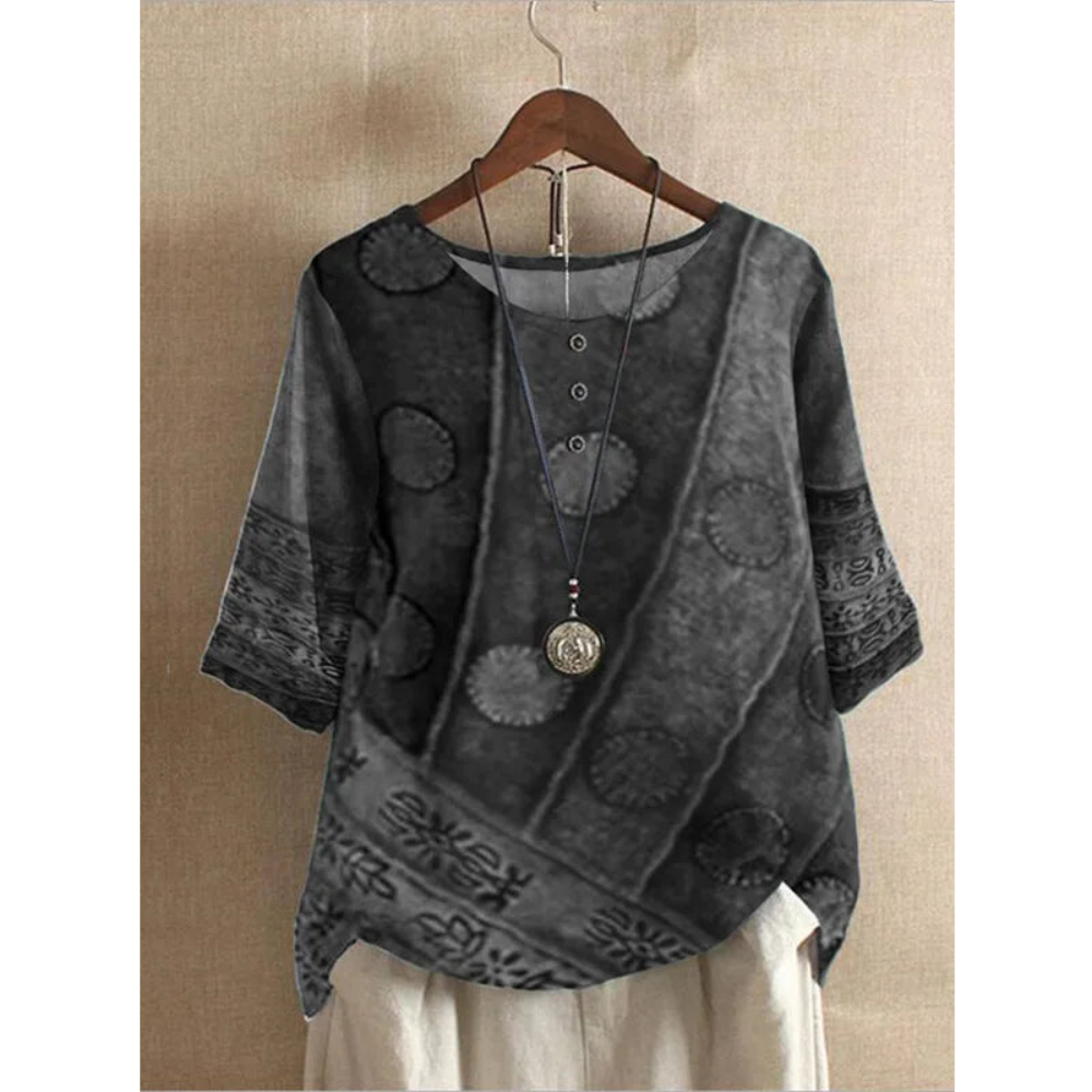 Valerie - Barvni boho-top