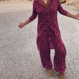 Amalia™ | Dvodelni set z vintage potiskom