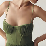 Maud™ | Elegantna plisirana obleka