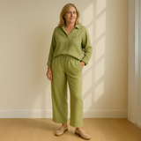 Yvonne™ | 2-delni set - Bluza in široke hlače