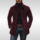 Jakub - Rjav kordni blazer
