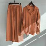 Yvonne™ | 2-delni set - Bluza in široke hlače