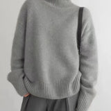 Collaria™ – Eleganten pulover z visokim ovratnikom