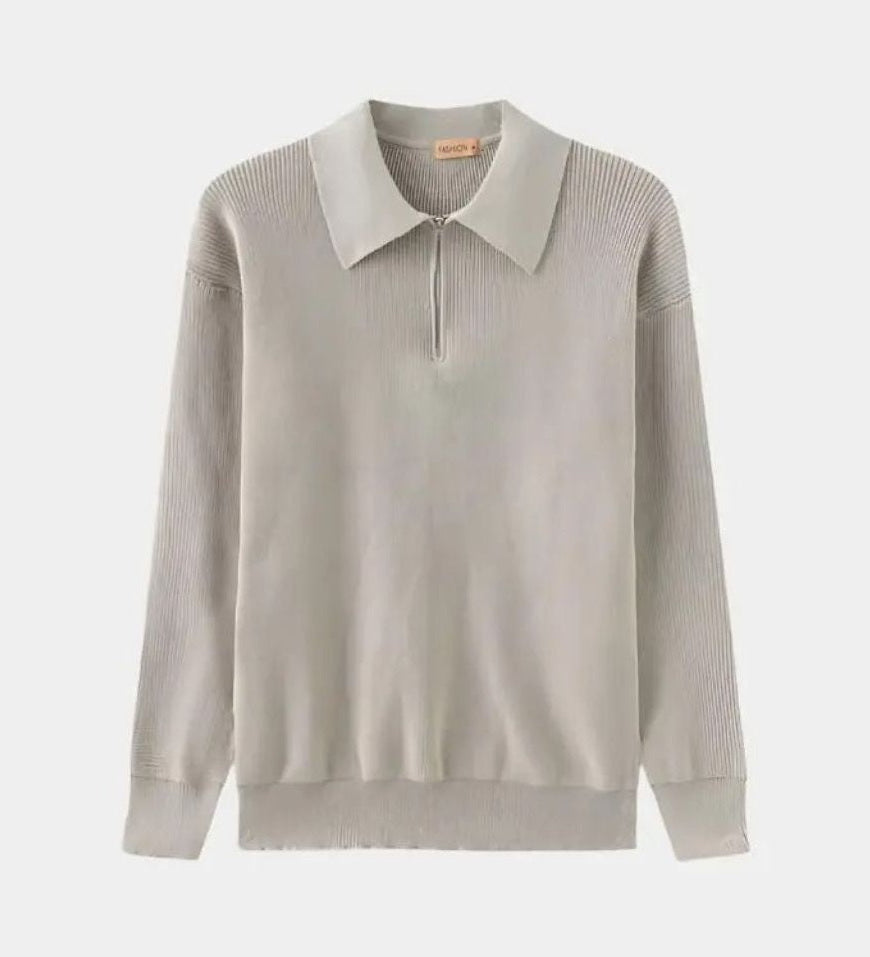 JULIUS™ | ZIP-POLO-PULOVER