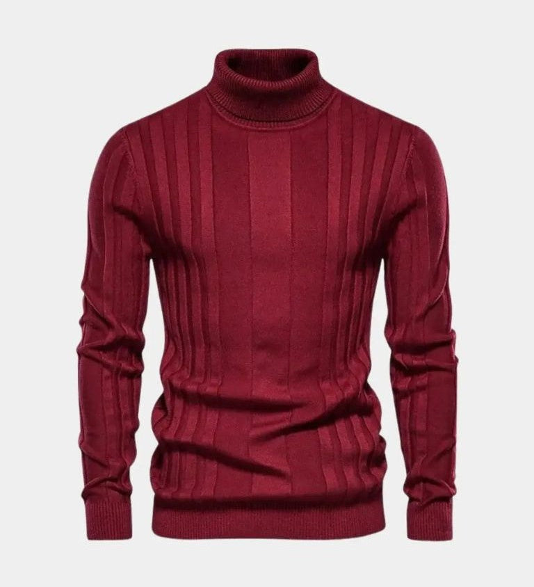 LUCAS™ | PULOVER Z VISOKIM OVRATNIKOM