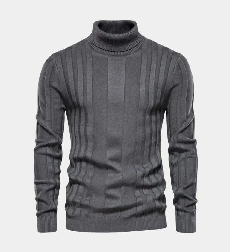 LUCAS™ | PULOVER Z VISOKIM OVRATNIKOM