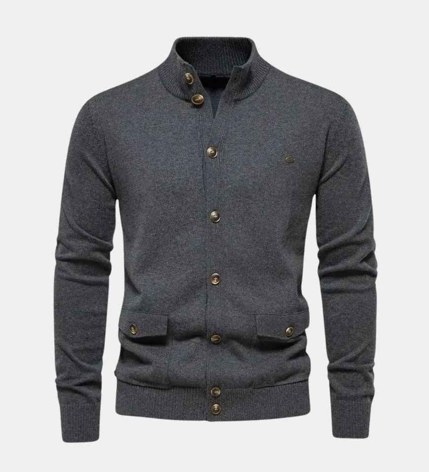 JOSEF™ | Pleteni bombažni pulover