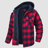 HARRY JACKET | FLANELA Z ODMENJIVIM KAPUCO