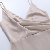 Marie™ | Elegantna obleka z visokim razporkom