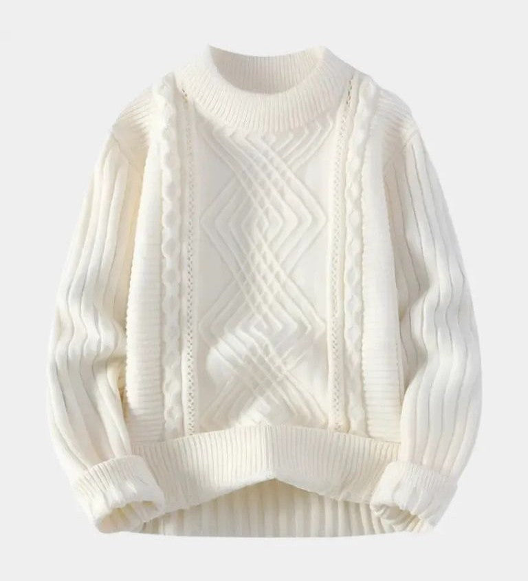 RASMUS™ | PULOVER Z STRUKTURO