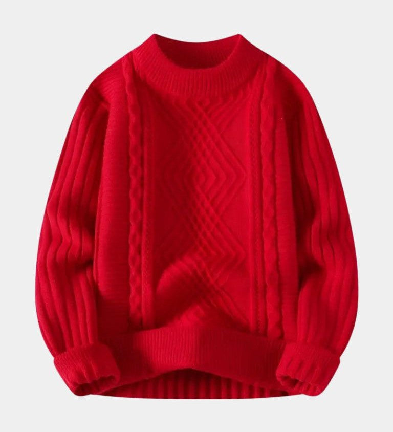 RASMUS™ | PULOVER Z STRUKTURO