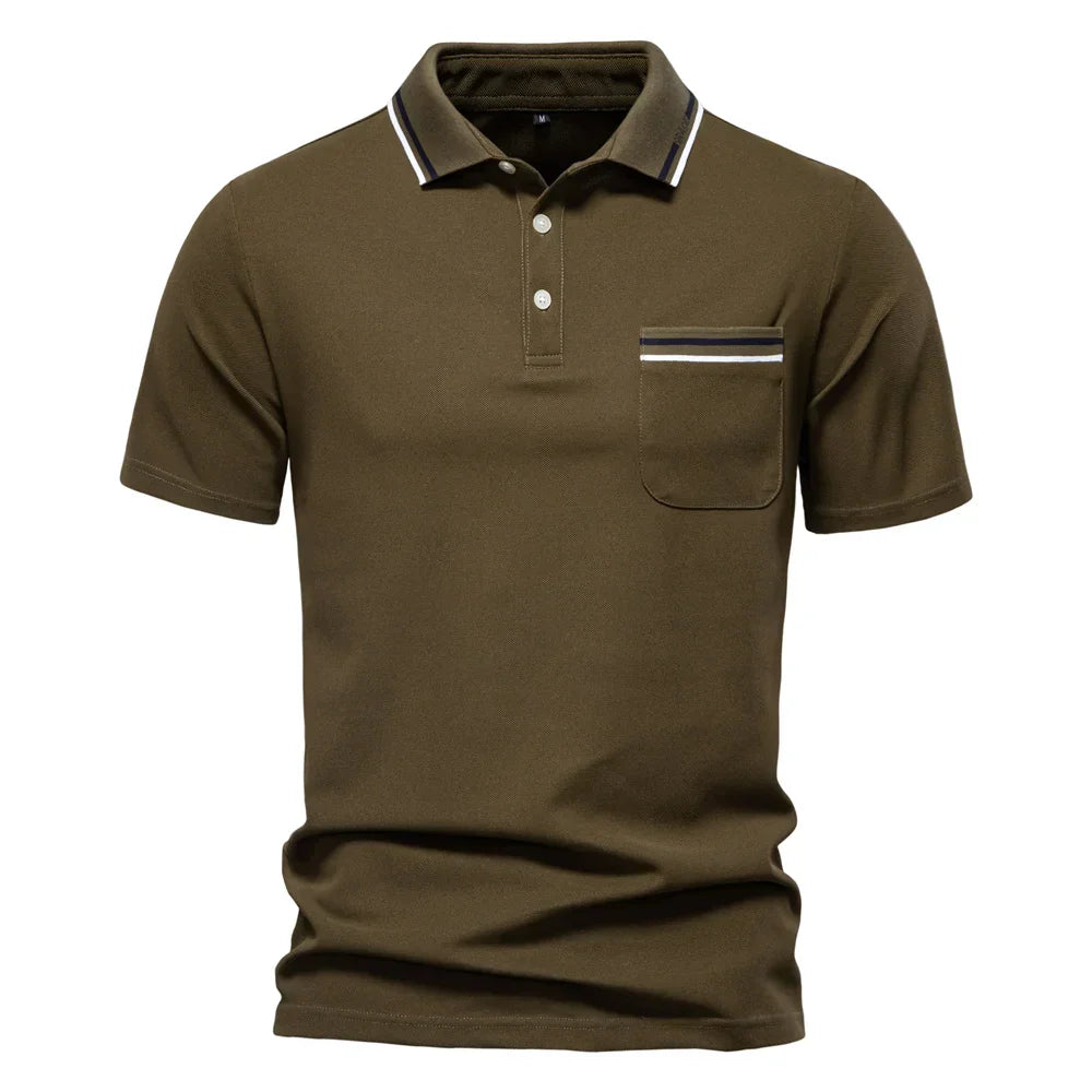 AUGUST™ | KLASIČNA MOŠKA POLO MAJICA