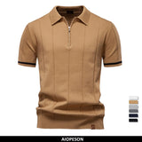 GERD™ | MOŠKA POLO MAJICA Z ZADRGO
