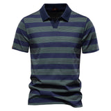 ELIAS™ | Sproščena pletena polo majica