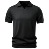 FRANK™ | POLO MAJICA Z V-IZREZOM, KI DIHA