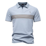 BRUNO™ | MOŠKA POLO MAJICA S BARVNIM BLOKOM
