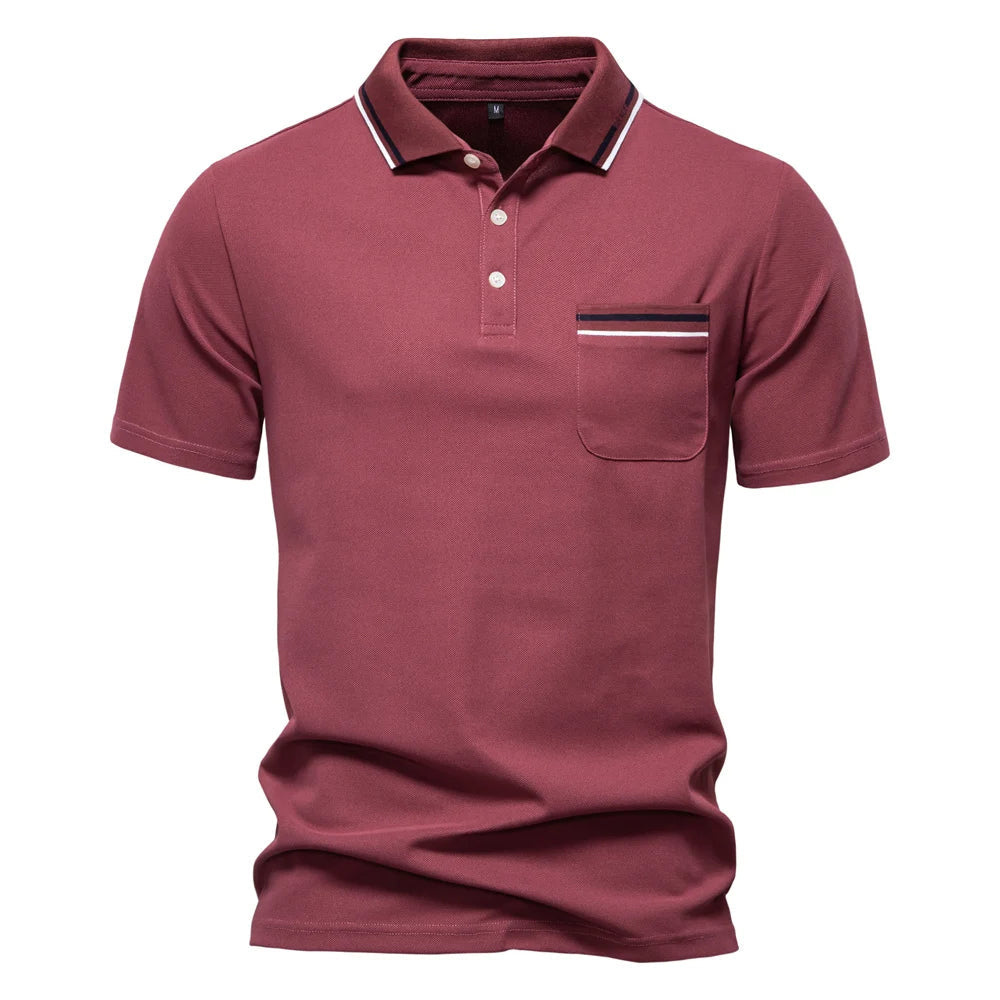 AUGUST™ | KLASIČNA MOŠKA POLO MAJICA