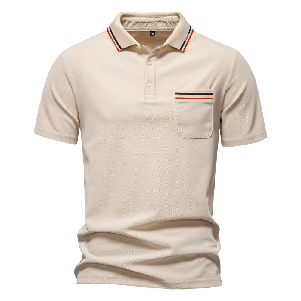 AUGUST™ | KLASIČNA MOŠKA POLO MAJICA