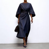 Cally™ - Dolga obleka s kimono rokavi