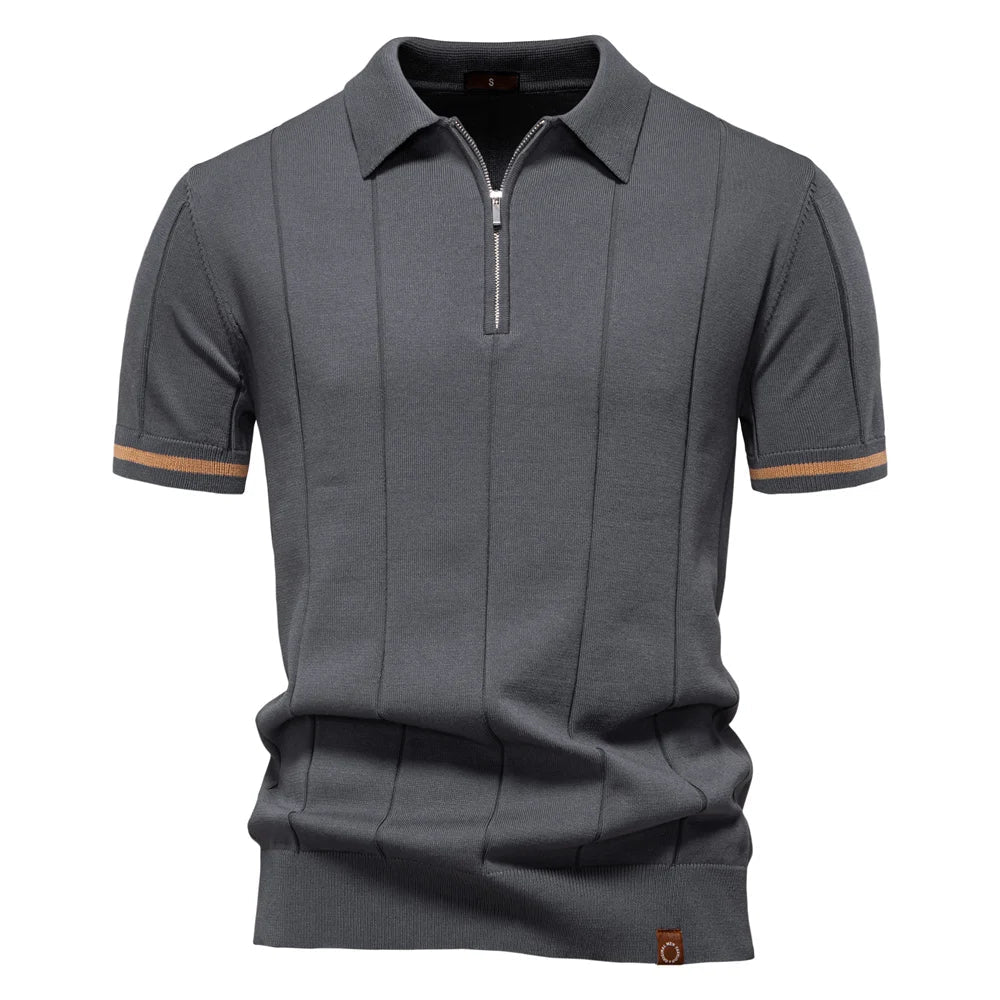 GERD™ | MOŠKA POLO MAJICA Z ZADRGO