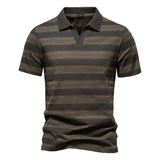 ELIAS™ | Sproščena pletena polo majica