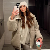 Karla – Mehka teddy plašč