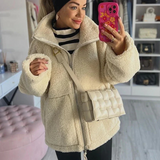 Karla – Mehka teddy plašč