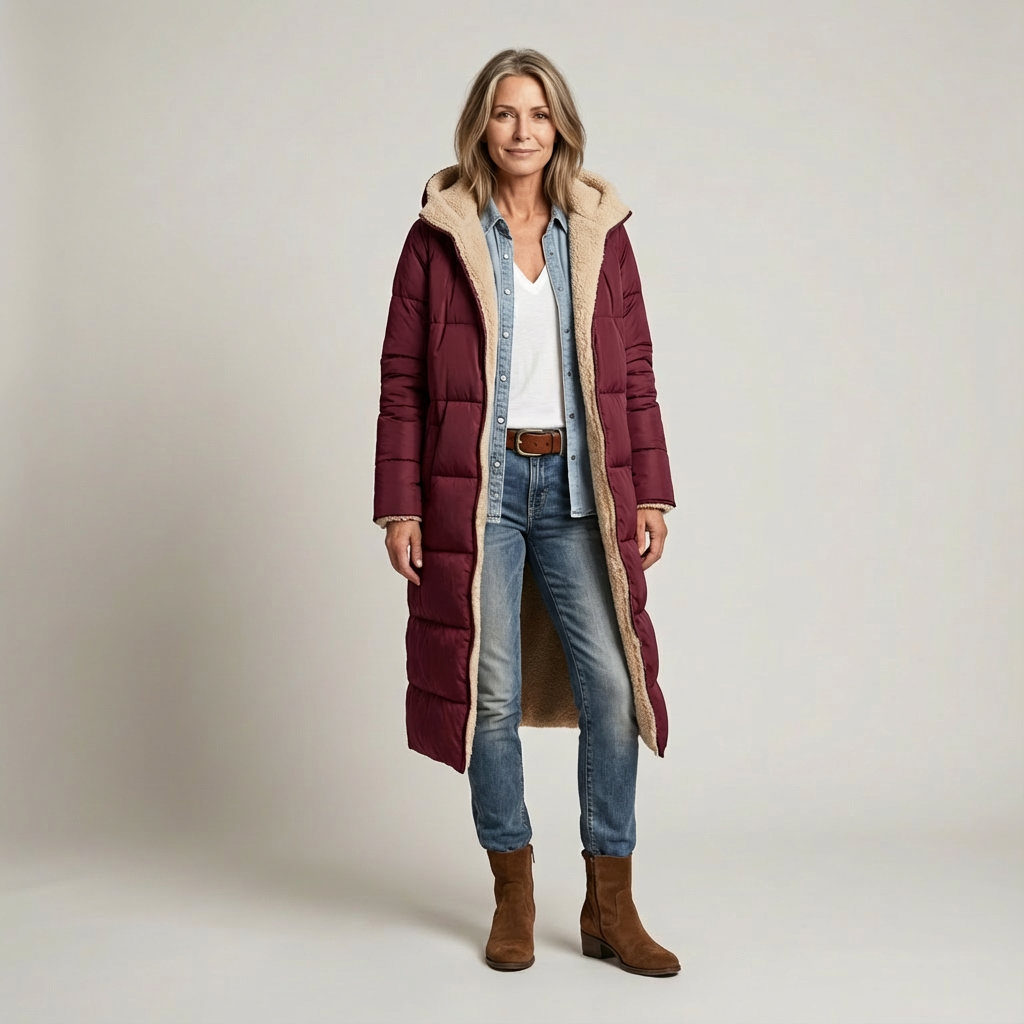 Amelia | Elegantni dvoslojni plašč