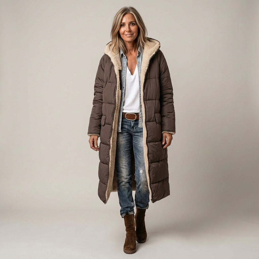Amelia | Elegantni dvoslojni plašč