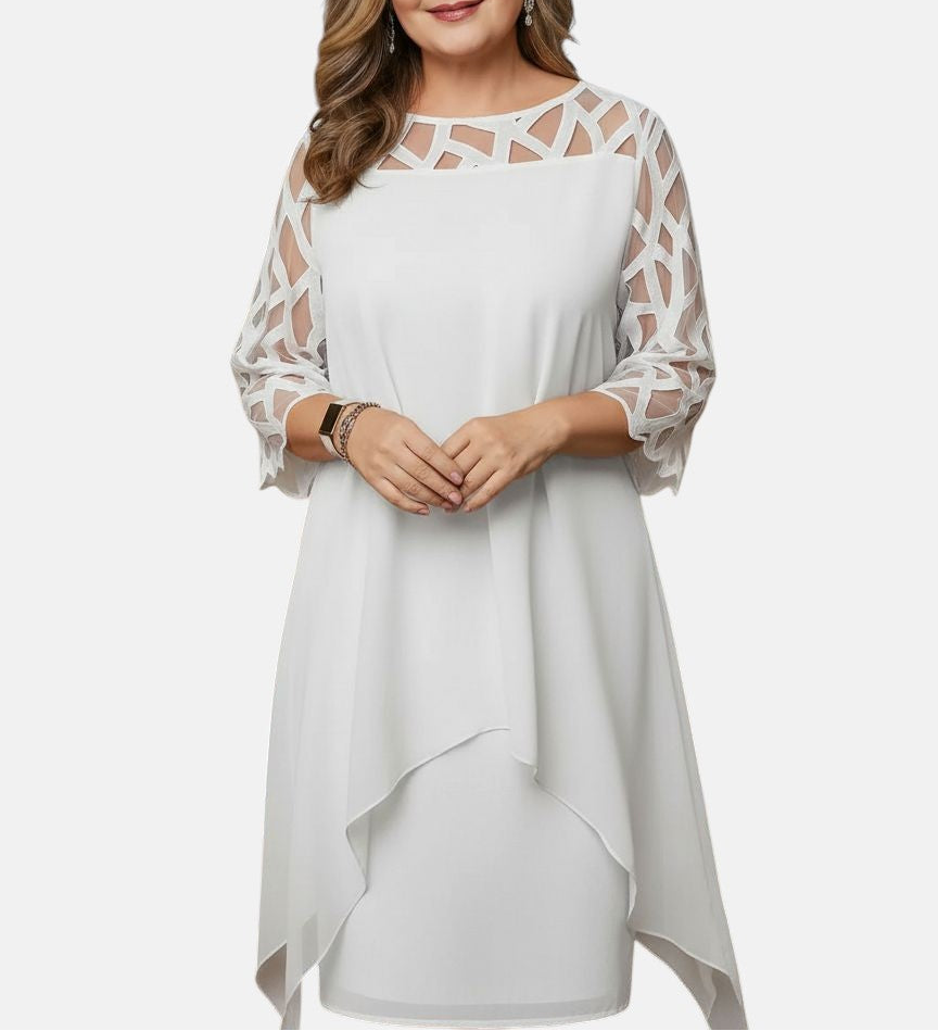 Yolanda™ - Elegantna, Udobna Midi Obleka