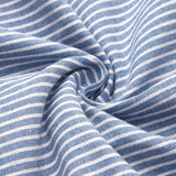 Aquelle™ - Elegantna prugasta midikleka z morsko navdihnjeno noto