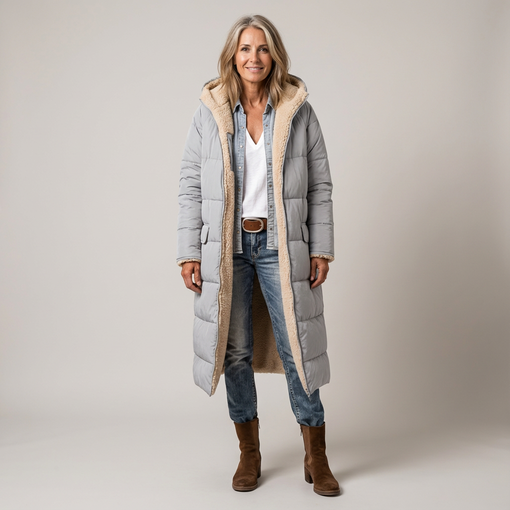Amelia | Elegantni dvoslojni plašč